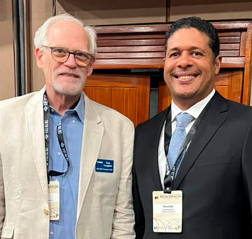 OL junto a Thomas M. Coughlin en IEEE R9 Meeting 01b