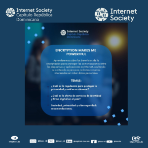 Encryption Day by ISOC chapter Dominican Republic