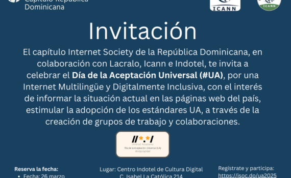 Detalles de #UADay del día de Aceptación Universal de Rep. Dominicana 2025