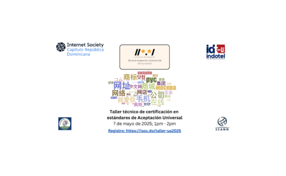 Technical workshop on programming and mail servers for Universal Acceptance #UA, 2025, with ICANN, Indotel, Ogtic, Adru, Asonahores, and LACRALO in the Dominican Republic