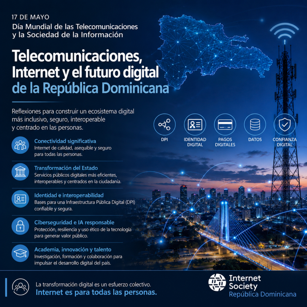 WTISD 2026 junto a ISOC República Dominicana. Un mundo interconectado.